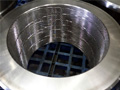 Flanged steel bush